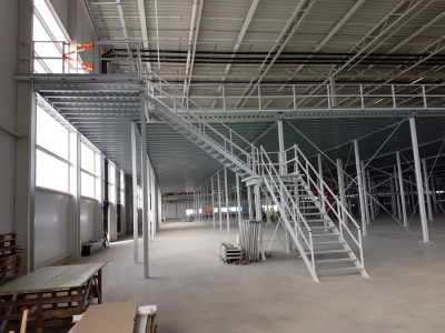 Two-storey warehouse - mezzanine in Norway 19